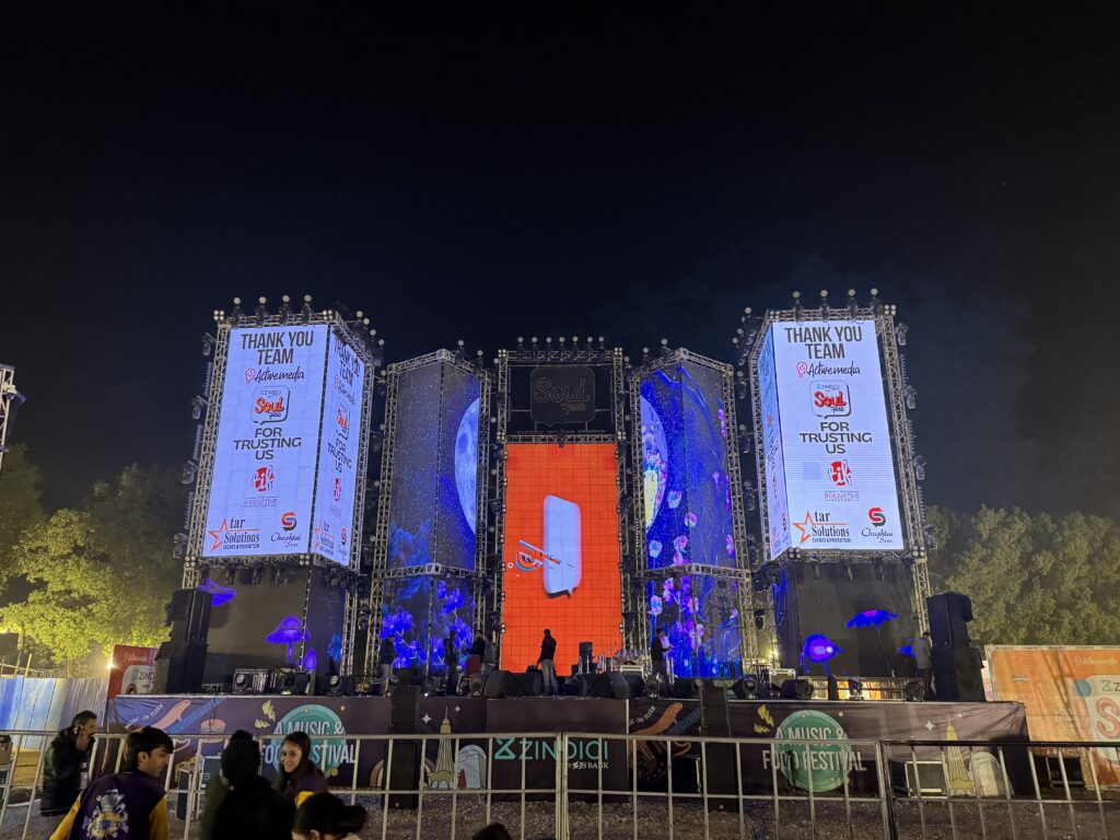 Soul Fest 2024 Stage and Truss